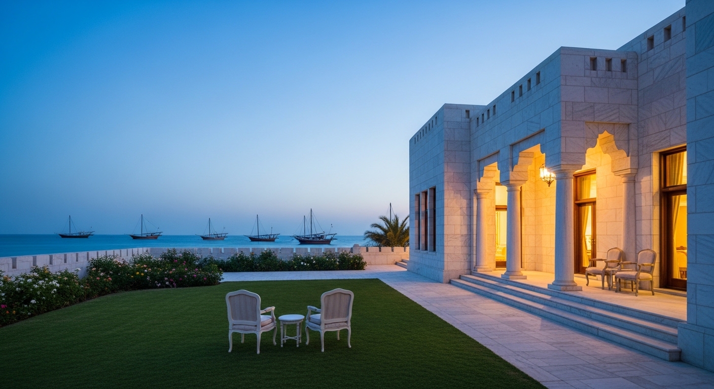 Inside the Muscat villa where the nuclear age just changed forever